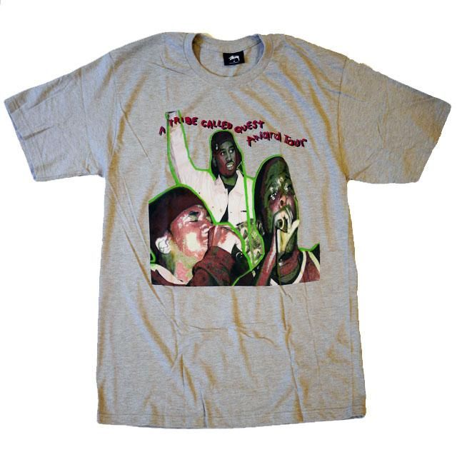 メンズStussy x A Tribe Called Quest Tシャツ ラップT