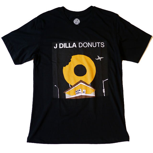 Hip HOP(ヒップホップ)-Stones Throw (ストーンズスロー) Old Donuts Tシャツ-Fedup