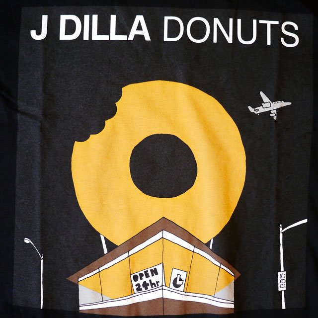 Hip HOP(ヒップホップ)-Stones Throw (ストーンズスロー) Old Donuts Tシャツ-Fedup