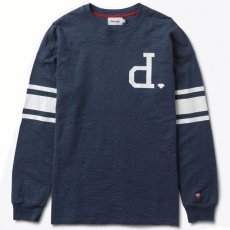<img class='new_mark_img1' src='https://img.shop-pro.jp/img/new/icons21.gif' style='border:none;display:inline;margin:0px;padding:0px;width:auto;' />Diamond Supply co. "UN-POLO FOOTBALL" ロングスリーブTシャツ / ネイビー