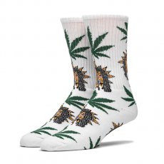 <img class='new_mark_img1' src='https://img.shop-pro.jp/img/new/icons21.gif' style='border:none;display:inline;margin:0px;padding:0px;width:auto;' />HUF X CHIEF KEEF "PLANTLIFE" ソックス / ホワイト