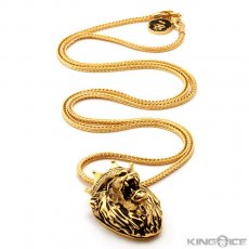 <img class='new_mark_img1' src='https://img.shop-pro.jp/img/new/icons58.gif' style='border:none;display:inline;margin:0px;padding:0px;width:auto;' />King Ice "14K Gold Lion Crown ()" ͥå쥹 / 