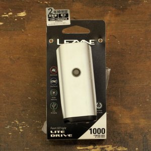 LEZYNE【LITE DRIVE 1000XL Japan Limited】Matte Silver - 自転車雑貨 FLIP＆FLOP  オンラインストア