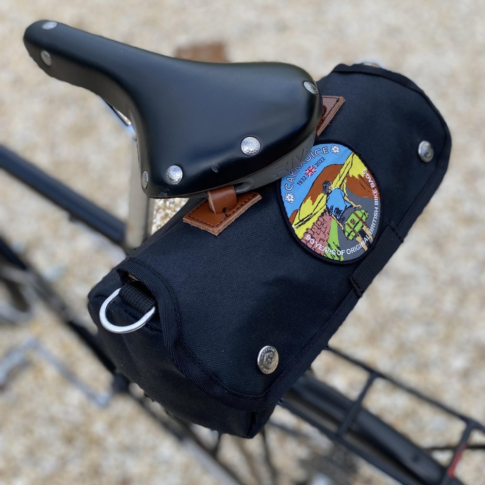 CARRADICE【90th Anniversary Zipped Roll Saddlebag 】Black - 自転車 