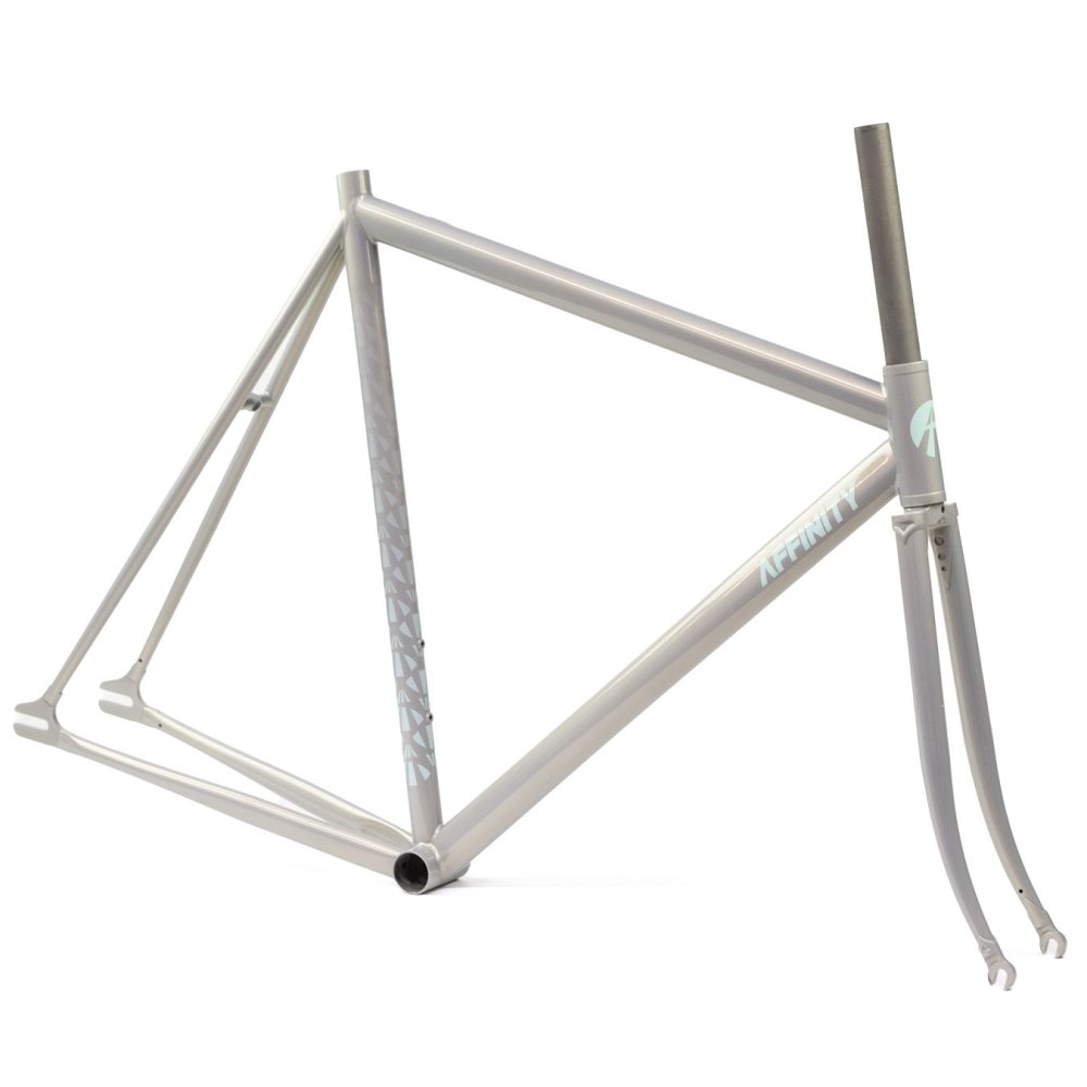 AFFINITY CYCLES 2024【Lo Pro Track Frame】Iridescent Grey - 自転車雑貨 FLIP＆FLOP  オンラインストア