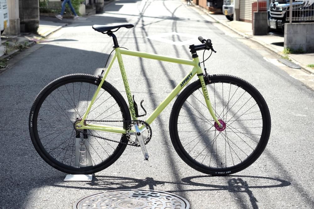 AFFINITY LO PRO フレームセット philwood 未使用】Affinity lo pro/philwood stainless AFFINITY CYCLES