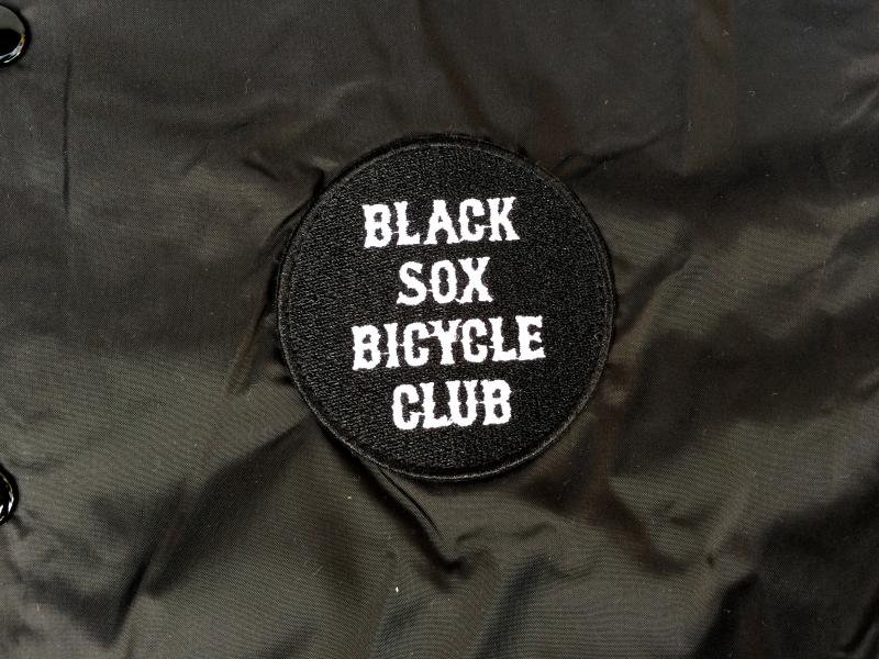 BLACK SOX BICYCLE CLUB/BSBC TEAM COACH JACKET - 25LAS BICYCLE WORKS