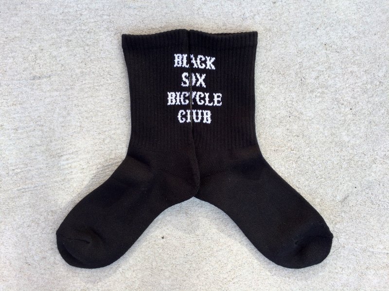 BLACK SOX BICYCLE CLUB/BSBC SOX(all black) - 25LAS BICYCLE WORKS
