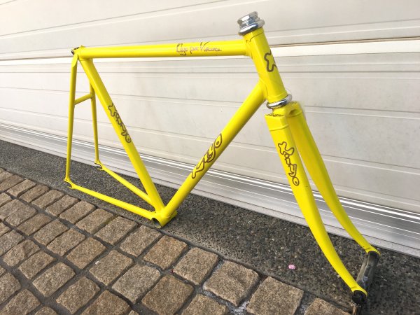 KIYO MIYAZAWA: Track frame(seat cc505) - 25LAS BICYCLE WORKS