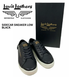 Lewis Leathers/륤쥶<br>ɥˡ  ֥å / SIDECAR SNEAKER LOW BLACK 