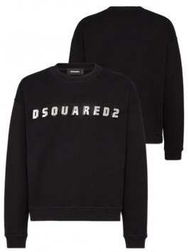 <img class='new_mark_img1' src='https://img.shop-pro.jp/img/new/icons14.gif' style='border:none;display:inline;margin:0px;padding:0px;width:auto;' />DSQUARED2<br> ǥ2<br>Dsquared2 Brushed Fleece Relax Fit Sweatshirt 