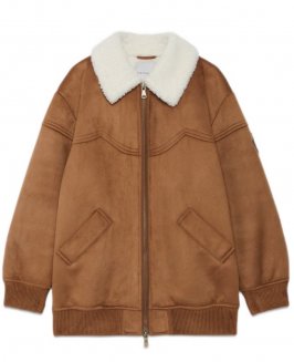 ERMANNO FIRENZEʥޥΡեĥ<br>ECO-SUEDE SHEEPSKIN JACKET 