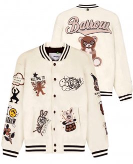 BARROW/Х<br>ॸ㥱å/BARROW COLLEGE JACKET WITH EMBROIDERED PATCH