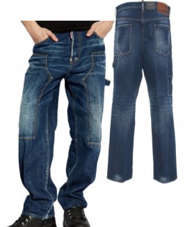 DSQUARED2<br> ǥ2<br>Dark Semplice Loose Carpenter Jeans