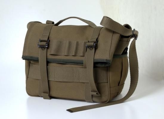 SIDE CARGO PACK (片側サイドバッグ, クラシックサイドバッグ)ーSTANDARDー“帆布” , オリーブドラブ - STREET  BIKERS' ストバイ公式ショッピングサイト