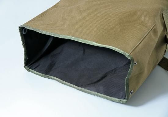 SIDE CARGO PACK (片側サイドバッグ, クラシックサイドバッグ)ーSTANDARDー“帆布” , オリーブドラブ - STREET  BIKERS' ストバイ公式ショッピングサイト