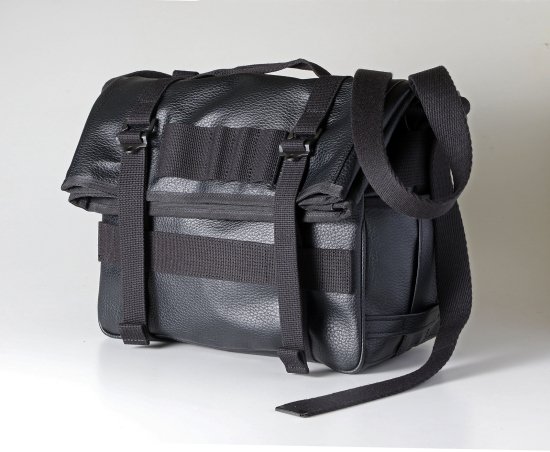 SIDE CARGO PACK (片側サイドバッグ, クラシックサイドバッグ)ーSTANDARDー“合皮” , ブラック - STREET  BIKERS' ストバイ公式ショッピングサイト