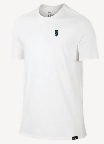 NIKE カイリー EMBROIDERED Tシャツ ホワイト - NBAグッズ