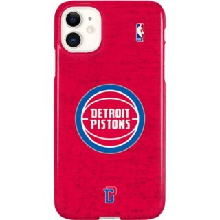 NBA デトロイトピストンズ ライト iPhoneケース Distressed サムネイル