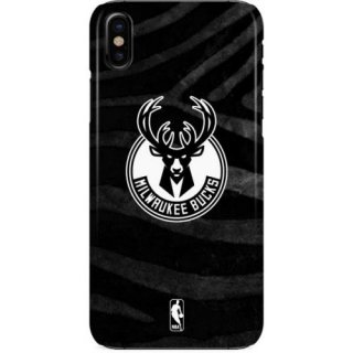 NBA ミルウォーキーバックス ライト iPhoneケース Animal Print Black サムネイル