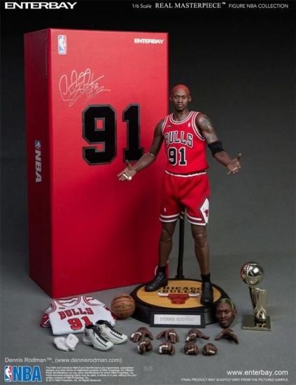 エンターベイ1/6 デニス・ロッドマンNBAバスケットボール CHICAGO-