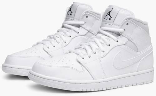 1 Air Jordan 1 Retro Mid White NBA