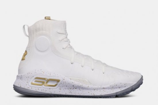 キッズ】アンダーアーマー カリー4 ホワイト Under Armour Curry 4