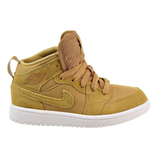 キッズ】 エアジョーダン 1 Air Jordan 1 Mid PS 'Golden Harvest