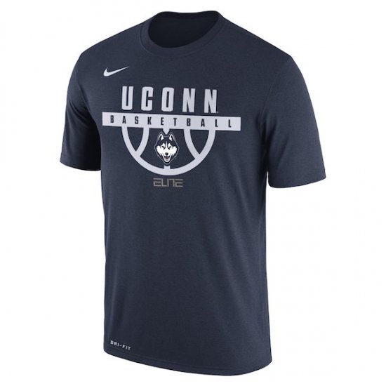 Nike Navy UConn Huskies Basketball Legend Performance T-Shirt ᡼