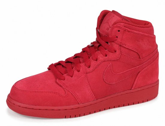 【レディース】エアジョーダン 1 Air Jordan 1 Retro High BG 'Red Suede' - NBAグッズ  バスケショップ通販専門店 ロッカーズ