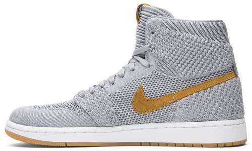 エアジョーダン 1 Air Jordan 1 Retro High OG Flyknit 'Wolf Grey ...