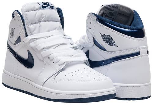 キッズ】エアジョーダン 1 Air Jordan 1 Retro High OG BG 'Metallic