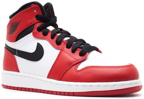 キッズ】エアジョーダン 1 Air Jordan 1 Retro OG GS 'Chicago' 2013