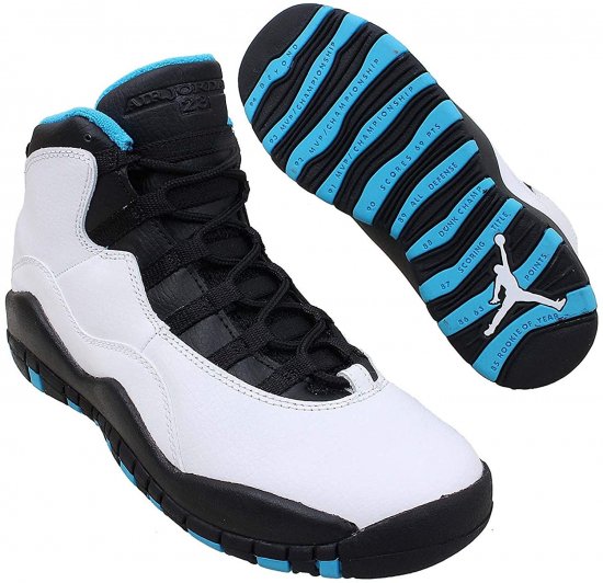 10 Air Jordan 10 Retro GS Powder Blue