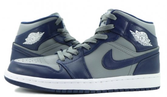 硼 1 Air Jordan 1 Mid 'Georgetown' ᡼