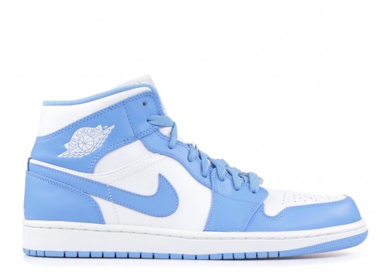 硼 1 Air Jordan 1 Mid 'UNC' ᡼