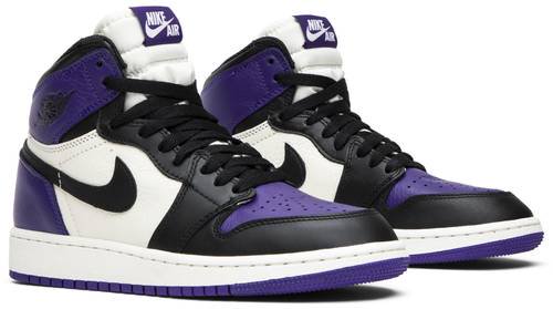 airjordan 1 court purple靴/シューズ