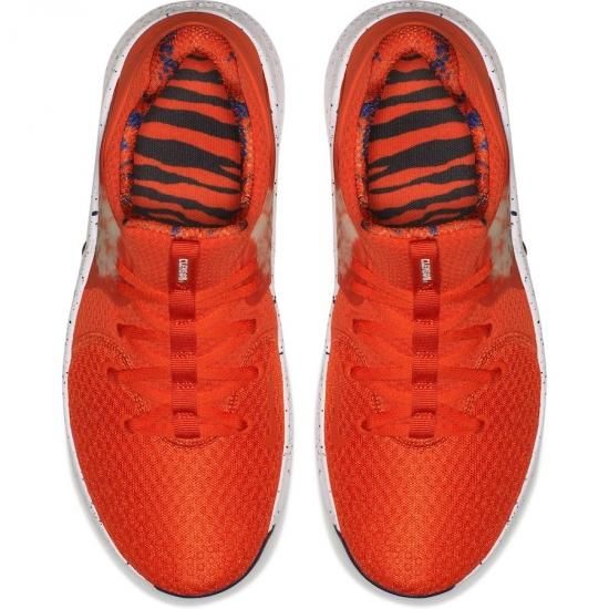 Clemson tigers 'free 2025 tr v8 shoes 鈥?orange/purple