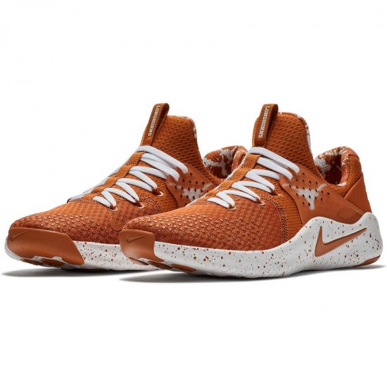 Texas Longhorns シューズ Nike Free TR V8 Shoes Texas Orange/White