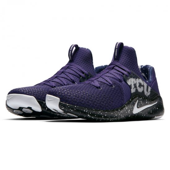 TCU Horned Frogs  塼 Nike Free TR V8 Shoes Purple/Black ᡼