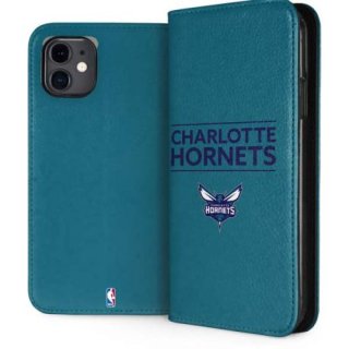 NBA シャーロット・ホーネッツ 手帳型 iPhoneケース サムネイル