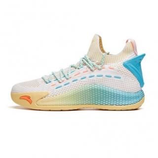 Anta クレイ・トンプソン KT5 Low "Klay's Effect" ホワイト×スカイブルー