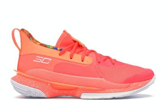 Under Armour Curry 7 Sour Patch Kids Peach ᡼