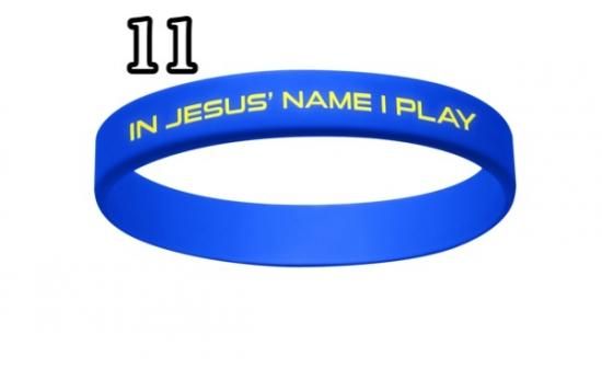 即日発送】NBA選手着用バンド “In Jesus Name I Play” active