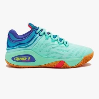 AND1 ATTACK LOW SL
TEAL GREEN / PURPLE / GUM