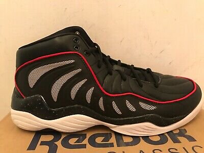 Reebok Answer XIV 14 Allen Iverson Black White Red Gold - NBA