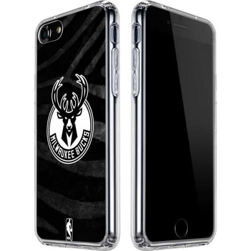 NBA ߥ륦Хå ꥢ iPhone Animal Print Black ᡼