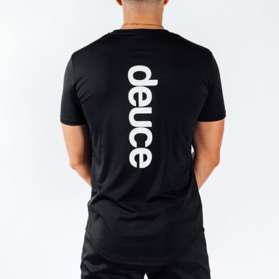 DEUCE アスレチック Tシャツ ブラック - NBAグッズ バスケショップ通販