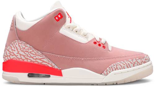 Rose gold jordan 3 online