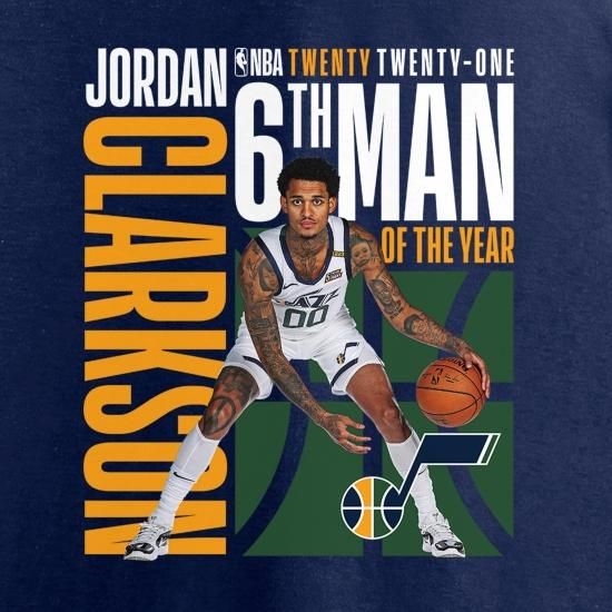 ジョーダン クラークソン ユタジャズ ファナティクス ブランド 21 Nba 6th マン Of Nbaグッズ バスケショップ通販専門店 ロッカーズ